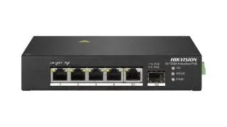 Hikvision DS-3T0306HP 4 Port Fast Ethernet Unmanaged Industrial Hi-POE Switch
