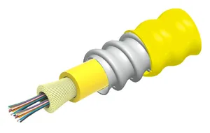 CommScope 760127886 | Fiber Indoor cable, TeraSPEED Plenum Distribution, interlocking aluminum armored with plenum jacket, 24 fiber single-unit, Gel-free, Singlemode G.652.D and