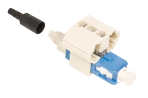 CommScope 760117952 | Qwik II Field Installable SC Connector, Singlemode-UPC, Blue, for 250/900um, single pack