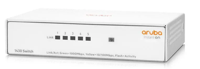 HPE R8R44A 5-Port Unmanaged Switch
