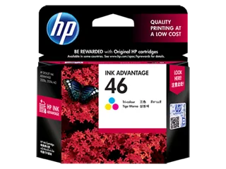 HP 46 Tri-color Original Ink Advantage Cartridge (CZ638AE) — HP product image
