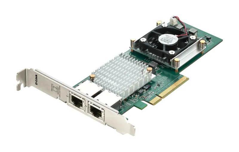 D-Link Dual Port 10G Base-T RJ-45 PCI Express Adapter DXE-820T product image