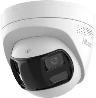HiLook IPC-T280HAD-LUF/S(L)(RB) 8 MP Dual Lens Stitched Wide Angle Smart Hybrid Light Fixed Turret Network Camera