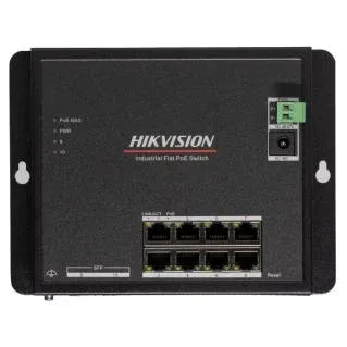 Hikvision DS-3T1510P-SI-FLT Flat Industrial POE Switch