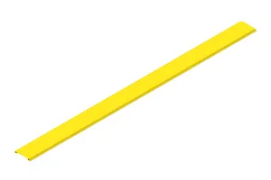 CommScope FGS-MSHC-K | FiberGuide Hinged Cover for Vertical Straight Section, 4x4in, Yellow