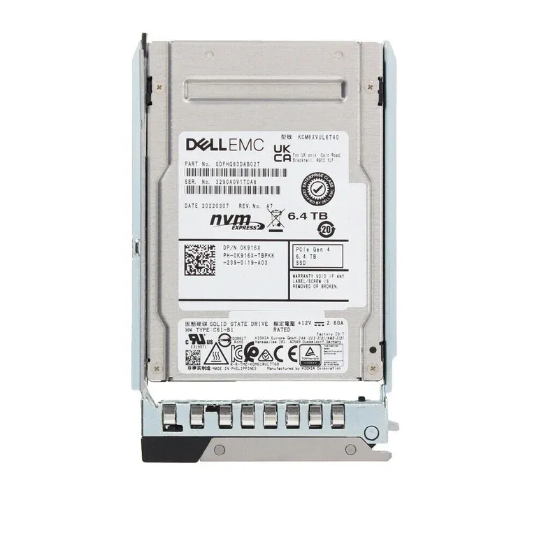 Dell K916X 6.4TB NVMe SSD