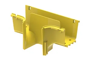 CommScope FGS-MDSP-A | FiberGuide Downspout, 4x4in, Yellow