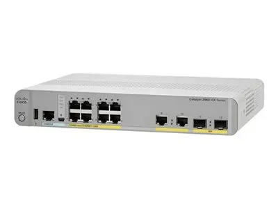 Cisco WS-C2960CX-8PC-L 10-Port Ethernet Switch