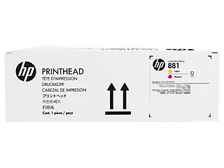 HP 881 Yellow/Magenta Latex Printhead (CR327A) — HP product image