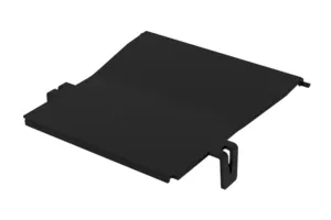 CommScope FGSB-SDSP-F | FiberGuide Snap-on Cover for Downspout, 4x12in, Black