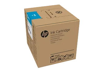 HP 872 3-liter Cyan Latex Ink Cartridge (G0Z01A) — HP product image
