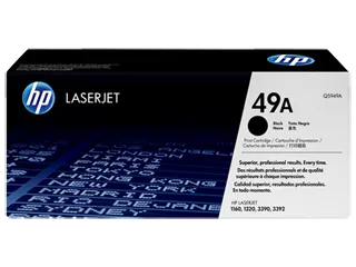 HP 49A Black Original LaserJet Toner Cartridge (Q5949A) — HP product image