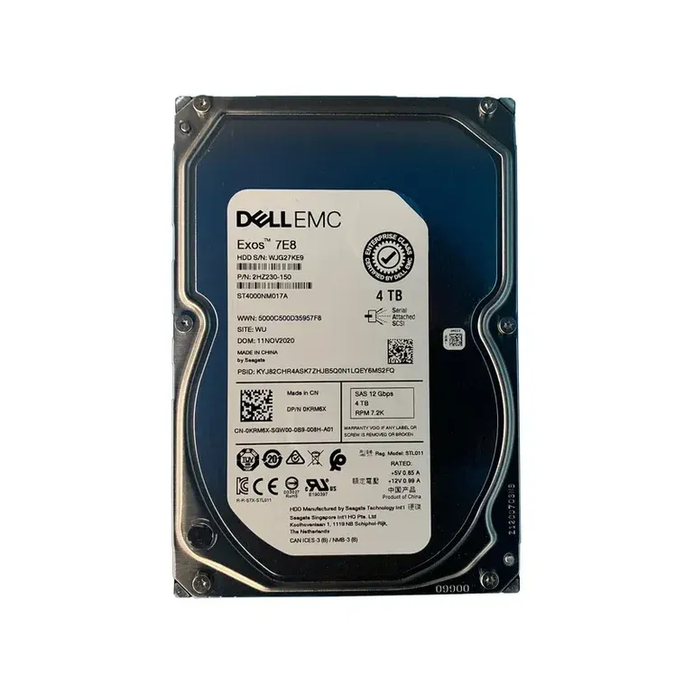 Dell KRM6X 4TB SAS Hard Drive