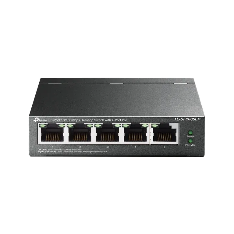 TP-Link 5-Port 10/100Mbps Desktop Switch with 4-Port PoE product image