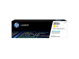 HP 203X High Yield Yellow Original LaserJet Toner Cartridge (CF542X) — HP product image