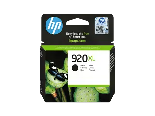 HP 920XL High Yield Black Original Ink Cartridge (CD975AE) — HP product image