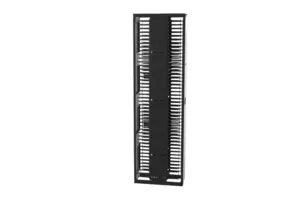 CommScope 760236904 | CableGuide 360 Vertical Cable Management Kit, 12 in X 84 in (305 mm X 2134 mm) Double Sided, With Doors, Black
