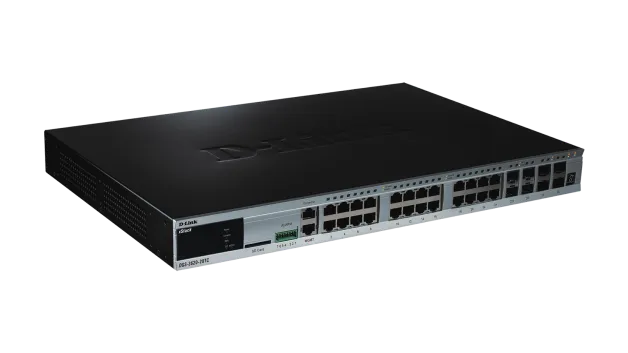 D-Link 28-Port Gigabit Layer 3 Managed Switch with 4 10G .. DGS-3620-28TC product image