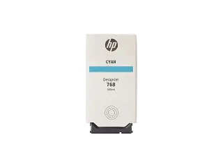 HP 768 500-ml Cyan DesignJet Ink Cartridge (4S5B5A) — HP product image