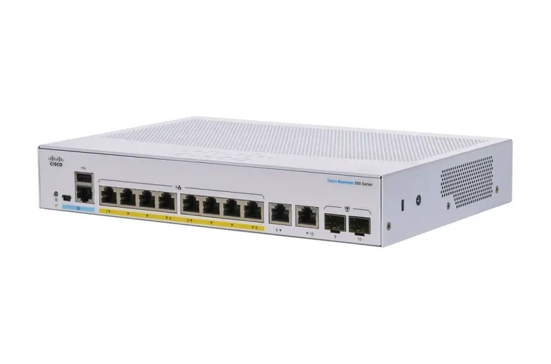 Cisco CBS350-8P-E-2G-NA 8-Port Ethernet Switch