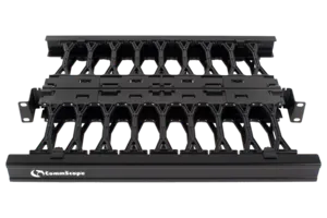 CommScope 760128843 | Horizontal Trough Kit, 19 in rack mountable, double sided, 1 RU