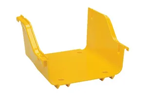 CommScope FGS-MDSA-GB | FiberGuide Straight Reducer, 2x6 to 4x6in, Yellow