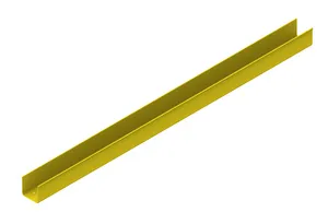 CommScope FGS-MSHS-KS | FiberGuide Vertical Straight Section, 4x4in, Yellow