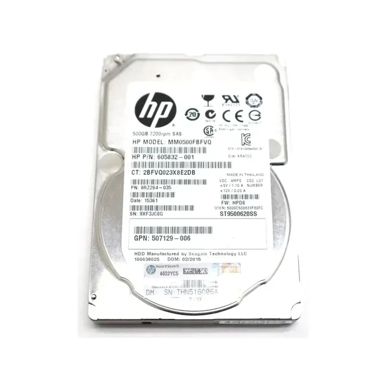 HP MM0500FBFVQ 500GB SAS Hard Drive