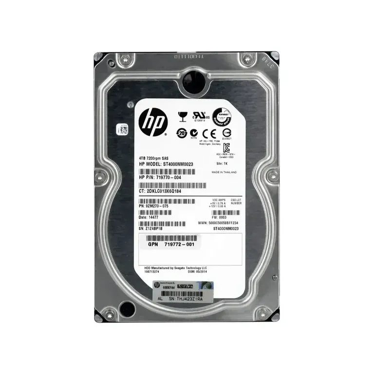 HP 719770-004 4TB SAS Hard Drive