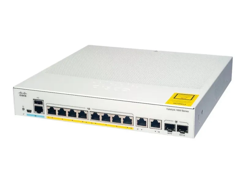 Cisco C1000-8T-E-2G-L 48-Port Ethernet Switch