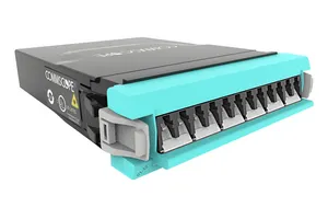 CommScope 760238838 | G2 ULL Multimode OM4 MPO-12 Distribution Module, 12LC to 1X12f MPOs unpinned, internal shutters