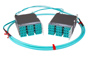 CommScope PPLUGG8LCLCF | Propel ULL Singlemode Cabled Module, 3x8 duplex LC Propel module on End A to 3x8 on End B, 24 fiber Plenum Trunk, Method B Enhanced