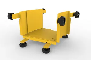 CommScope FGS-HHVE-B | FiberGuide 17-35° Left/Right Horizontal Elbow, 4x6in, Yellow