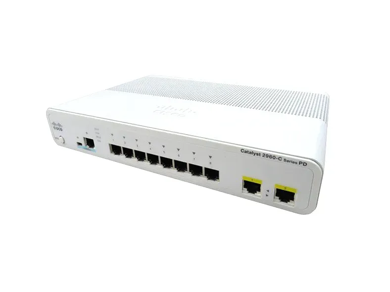 Cisco WS-C2960CPD-8TT-L 8-Port Ethernet Switch