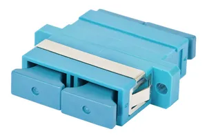 CommScope 700004815 | TeraSPEED SC Duplex Adapter, Blue, Single Pack