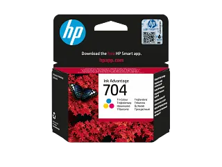 HP 704 Tri-color Original Ink Advantage Cartridge (CN693AE) — HP product image