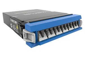 CommScope 760238837 | G2 ULL Singlemode MPO-12 Distribution Module, 12LC to 1X12f MPOs unpinned, internal shutters