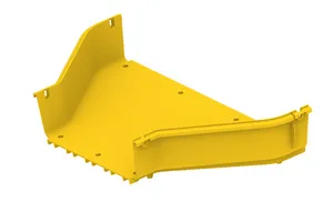 CommScope FGS-MDSA-HF | FiberGuide Straight Reducer, 4x24 to 4x12in, Yellow