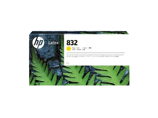 HP 832 1-liter Yellow Latex Ink Cartridge (4UV78A) — HP product image