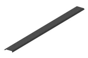 CommScope FGSB-MSNC-A | FiberGuide Hinged Cover Kit for Horizontal Straight Section, 4x4in, Black