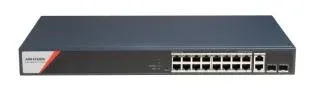 Hikvision DS-3E1520HP-SI-16P2T2F 16 Port Gigabit Smart POE Switch
