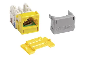 CommScope 760258926 | PowerSUM M-Series Modular Jack, RJ45, Cat5e Unshielded, Yellow