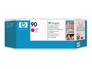 HP 90 Magenta DesignJet Printhead and Printhead Cleaner (C5056A) — HP product image