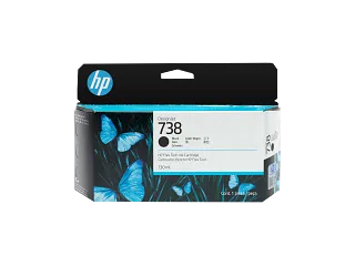 HP 738 130-ml Black DesignJet Ink Cartridge (498N4A) — HP product image