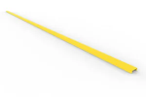 CommScope FGS-MSHC-E | FiberGuide Cover for Vertical Straight Section, 2x1in, Yellow
