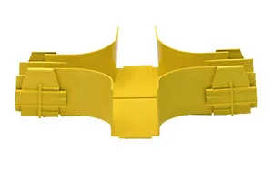 CommScope FGS-MHXP-C | FiberGuide Horizontal Cross, 2x2in, Yellow