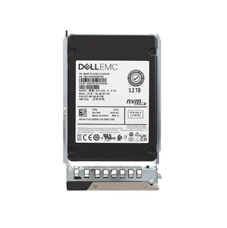Dell 617H6 3.2TB NVMe SSD
