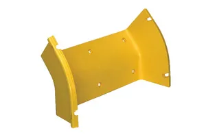 CommScope FGS-MD4E-F | FiberGuide 45° Down Elbow, 4x12in, Yellow