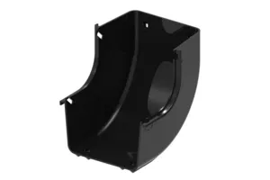 CommScope FGSB-MU9E-B | FiberGuide 90° Up Elbow, 4x6in, Black