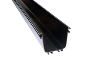 CommScope FGSB-MSHS-A | FiberGuide Horizontal Straight Section, 4x4in, Black